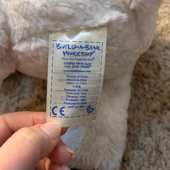 Build A Bear Workshop Polar Bear Stuffed Plush Animal - Picture 2 of 6